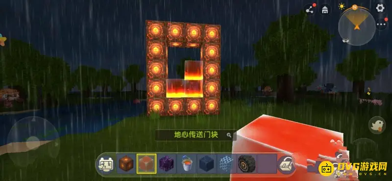《迷你世界》新版地心门制作方法详解