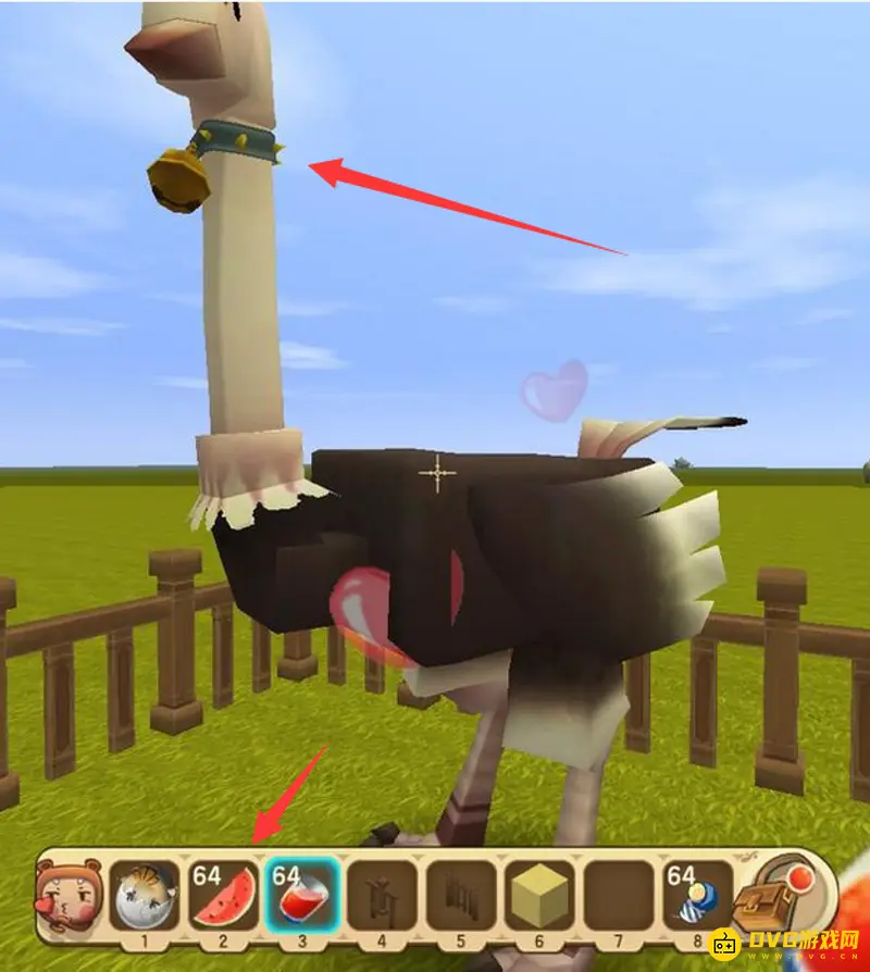 《迷你世界》鸵鸟可用装备详解