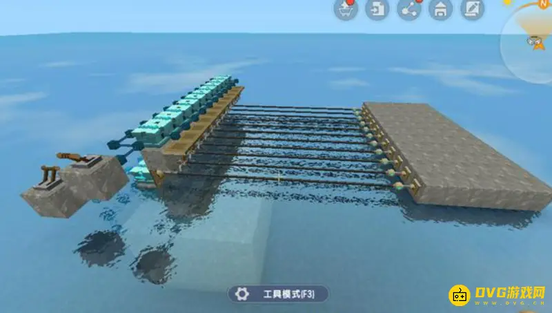 《迷你世界》怎么造桥