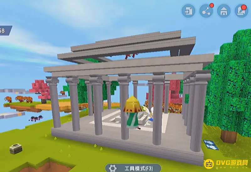 《迷你世界》空岛神殿位置详解