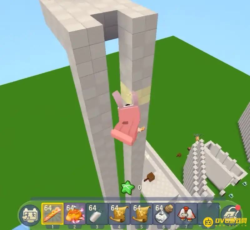 《迷你世界》百段跳技巧