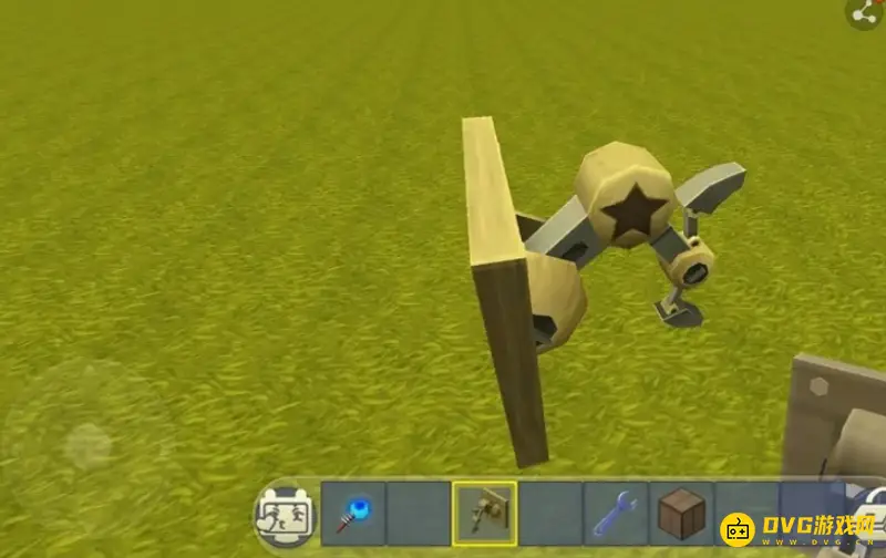 《迷你世界》推拉机械臂使用教程