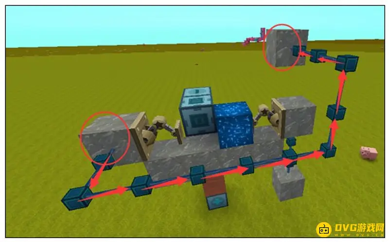 《迷你世界》滑动方块电梯制作教程
