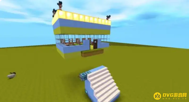 《迷你世界》创造模式空中房建造攻略