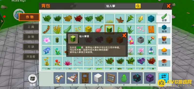 《迷你世界》仙人掌种植方法详解