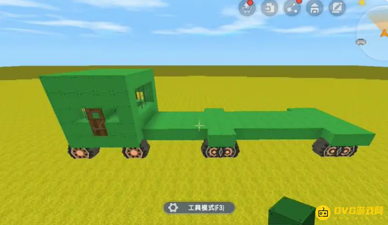 《迷你世界》防空导弹车建造指南