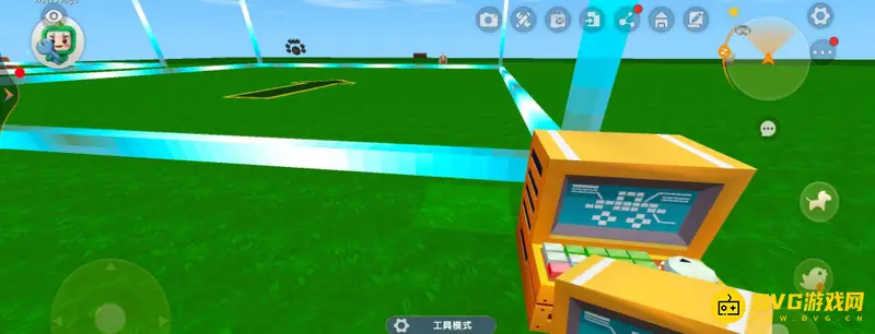 《迷你世界》机械车间火车制作教程