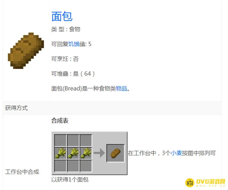 《迷你世界》面包替代品介绍