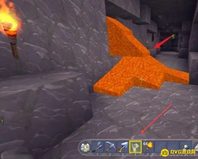 《迷你世界》钛合金桶装岩浆方法详解