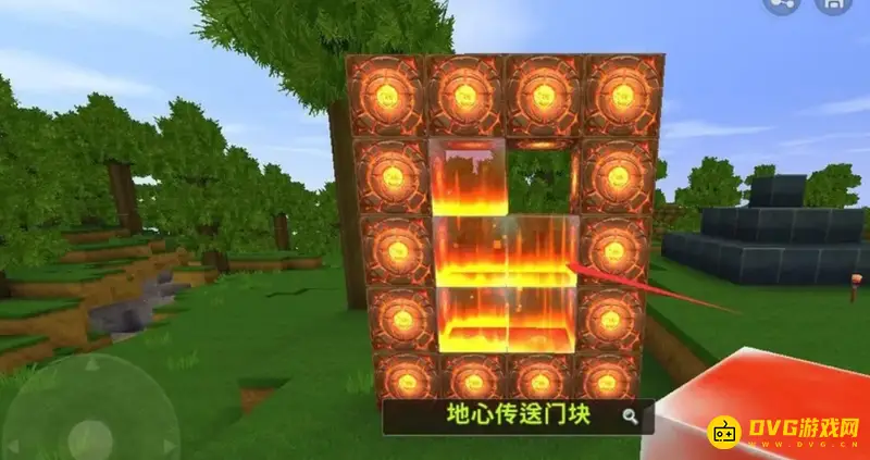 《迷你世界》地心传送门制作方法详解