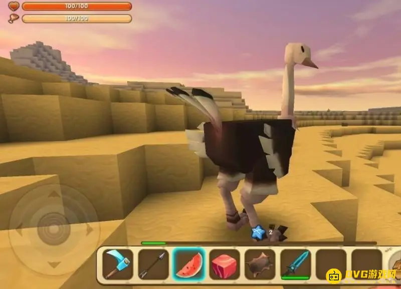 《迷你世界》鸵鸟驯服指南