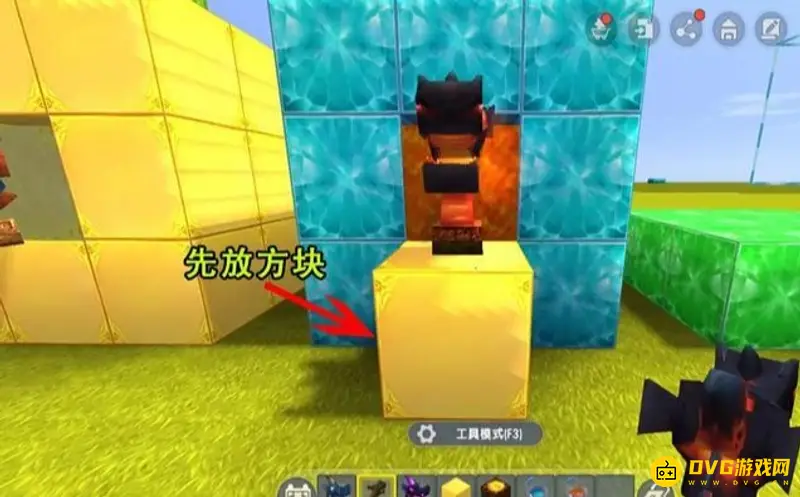 《迷你世界》龙头雕像制作攻略