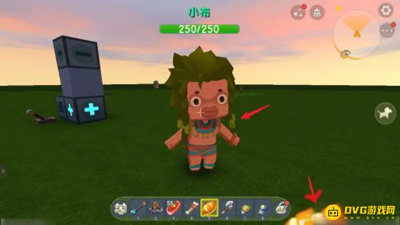 《迷你世界》野人驯服与工作指南