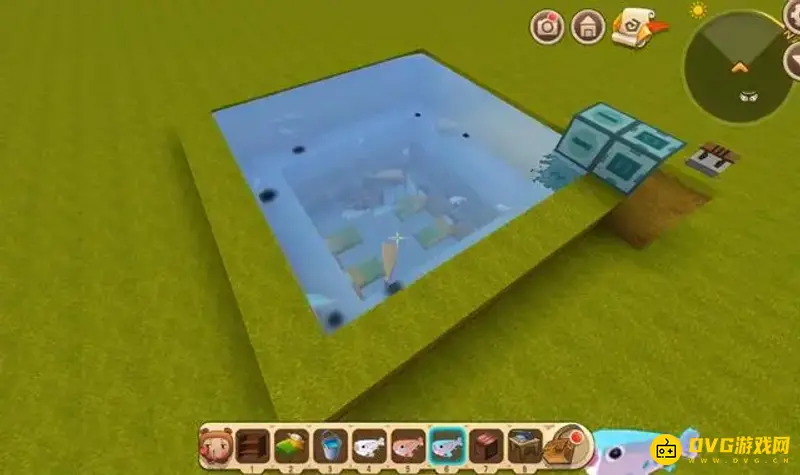 《迷你世界》水下小屋制作攻略