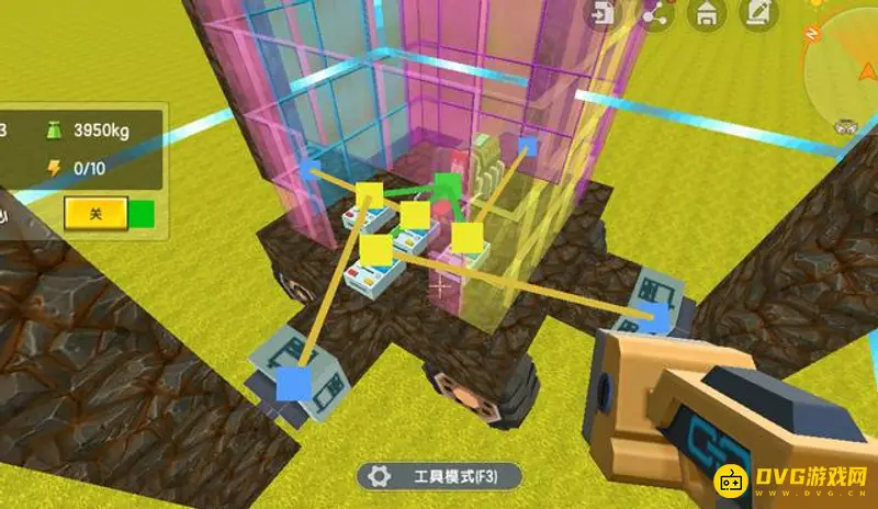 《迷你世界》鱼鹰直升机制作教程