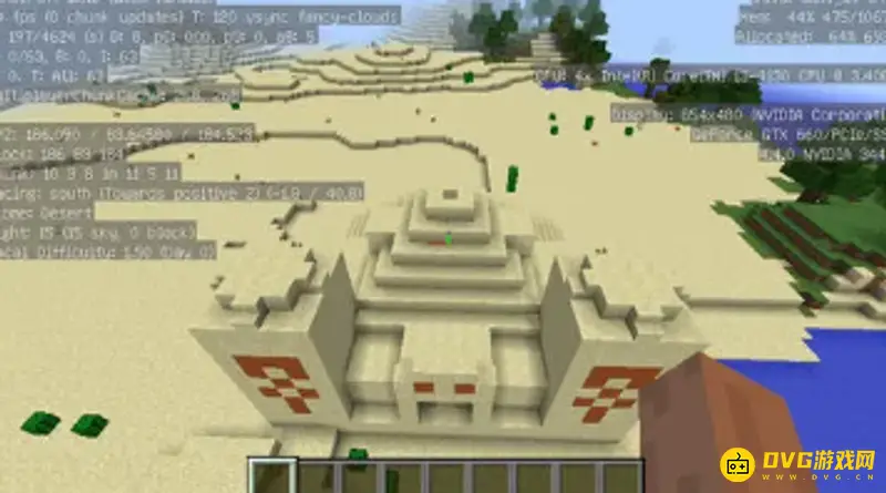 《迷你世界》怎么找到沙漠神殿-沙漠神殿位置详解