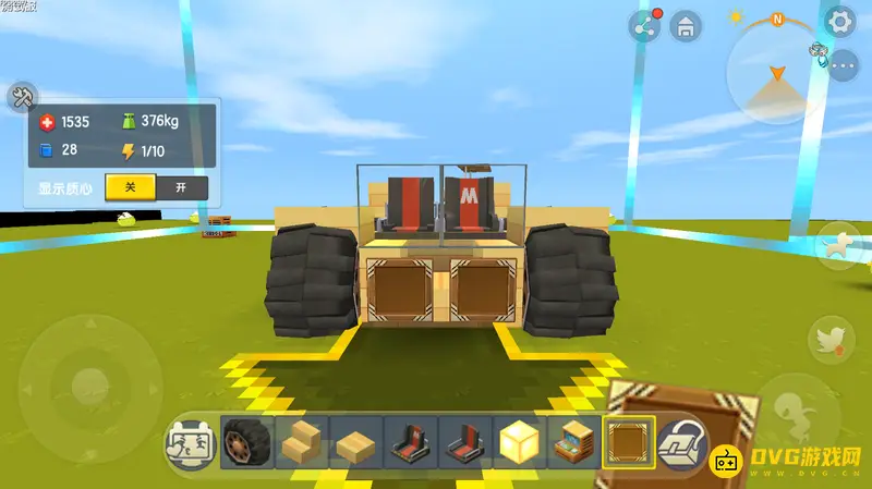 《迷你世界》越野汽车制作教程