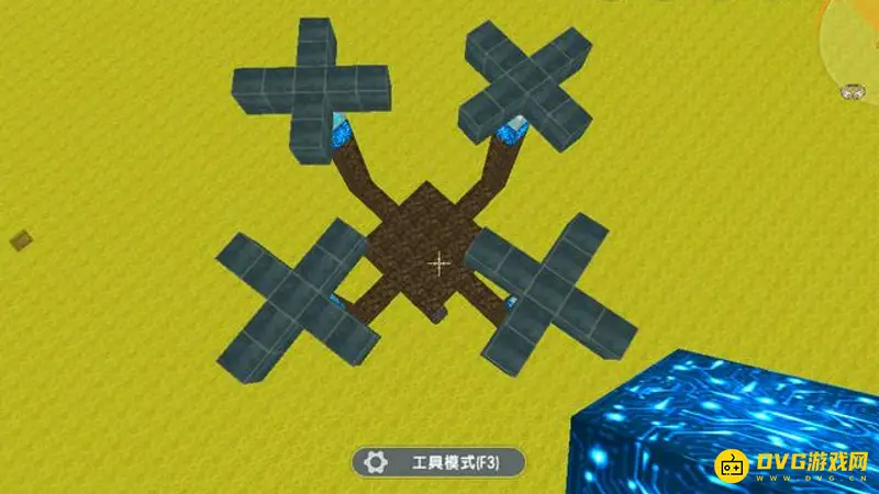 《迷你世界》鱼鹰直升机制作教程