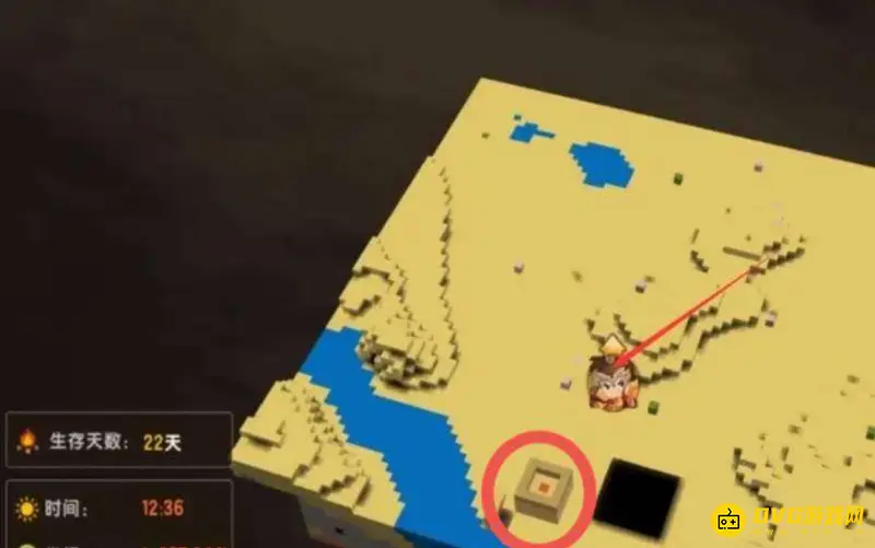 《迷你世界》沙漠神殿位置详解