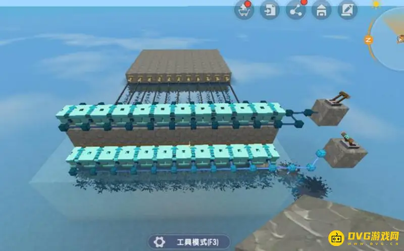 《迷你世界》怎么造桥