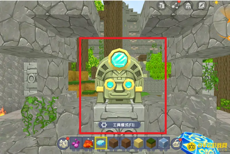 《迷你世界》雨林神庙召唤羽蛇神攻略