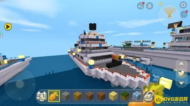 《迷你世界》中国战舰制作攻略