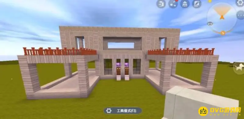 《迷你世界》简易小别墅建造指南
