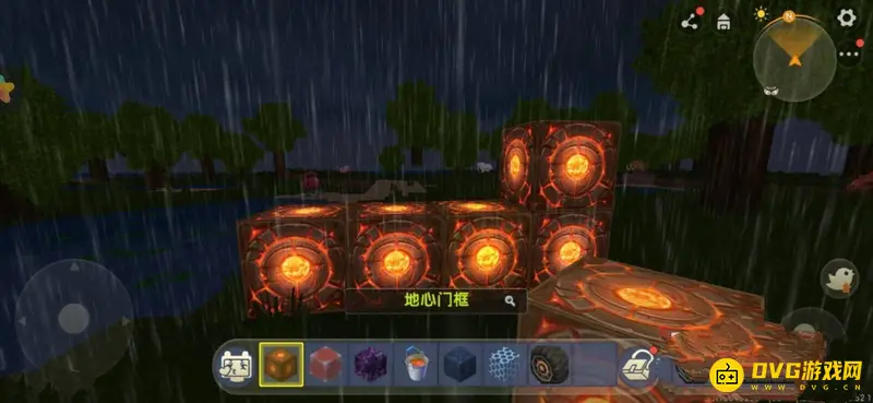 《迷你世界》新版地心门制作方法详解