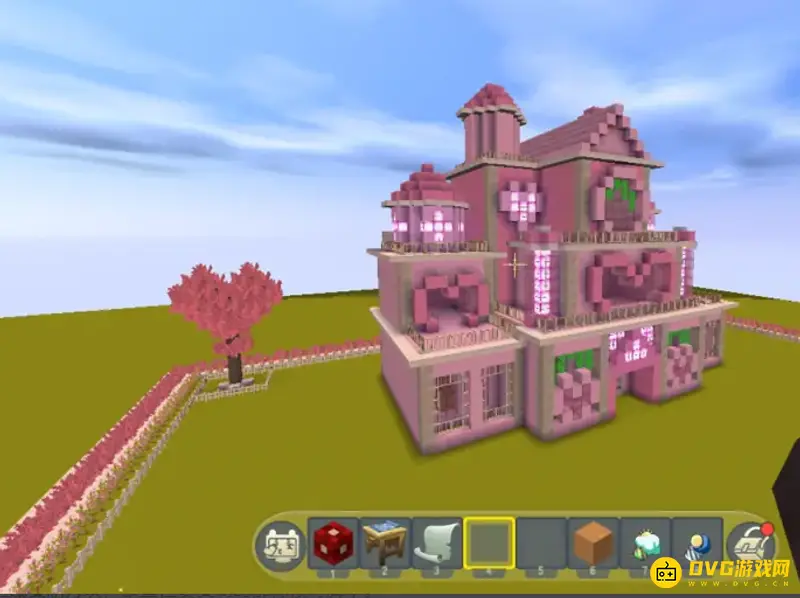 《迷你世界》房屋复制教程