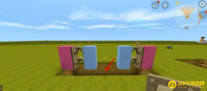 《迷你世界》机械臂制作自动门详解