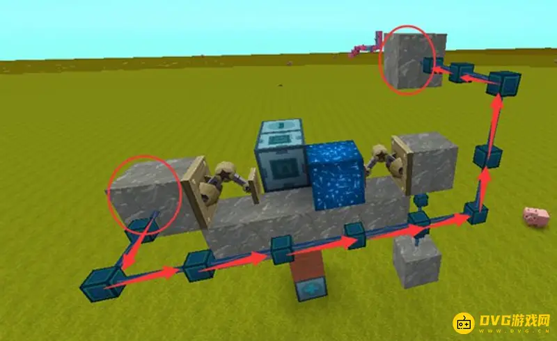 《迷你世界》简单上下电梯建造教程