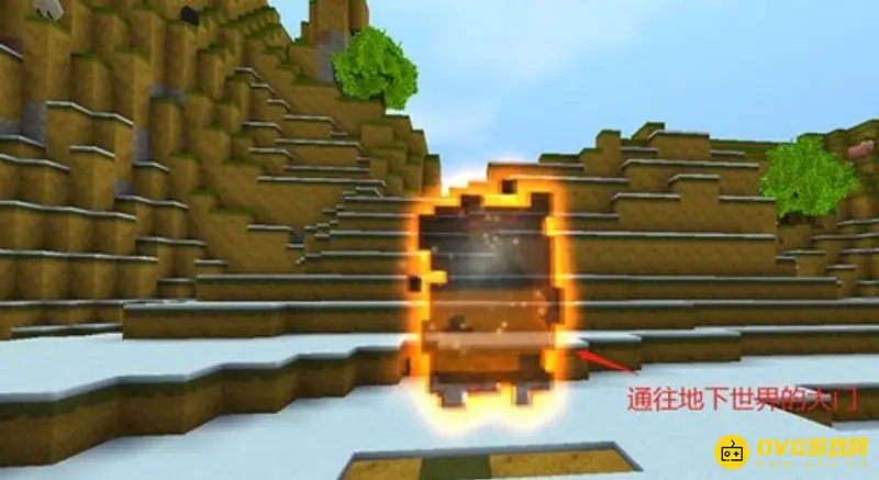 《迷你世界》地心传送门块有什么用-地心传送门块怎么制作