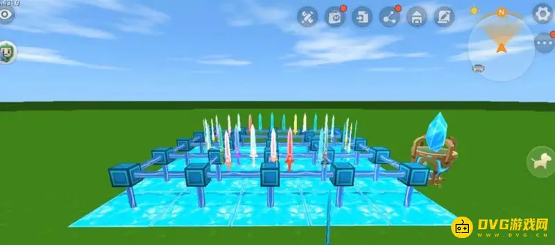 《迷你世界》剑阵制作教程