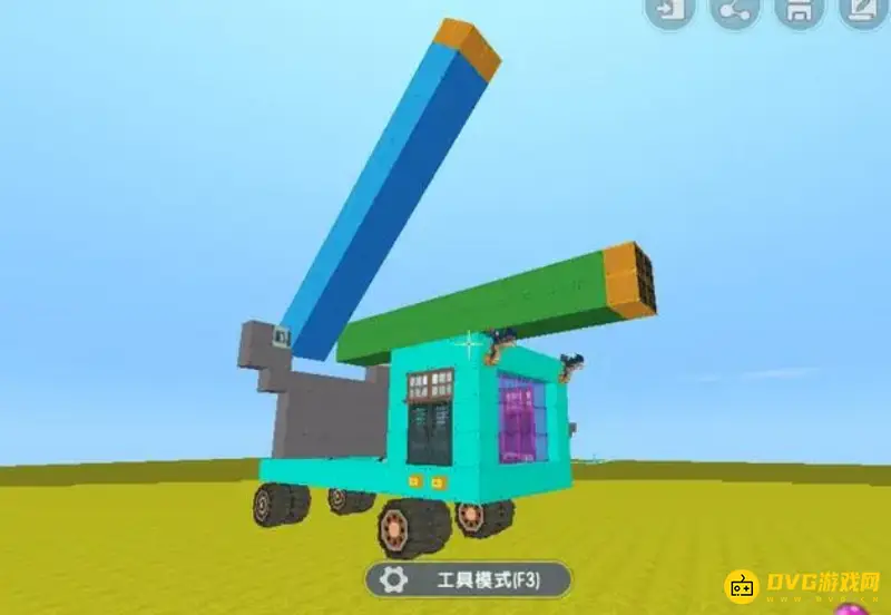 《迷你世界》东风导弹制作教程