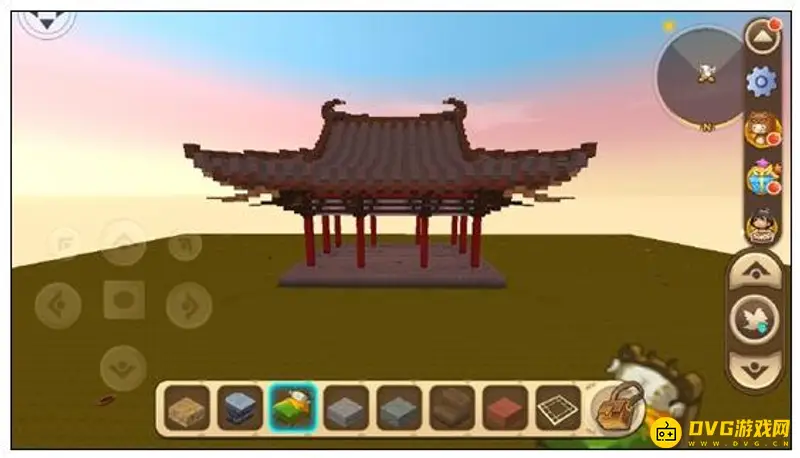 《迷你世界》寺庙建造详解