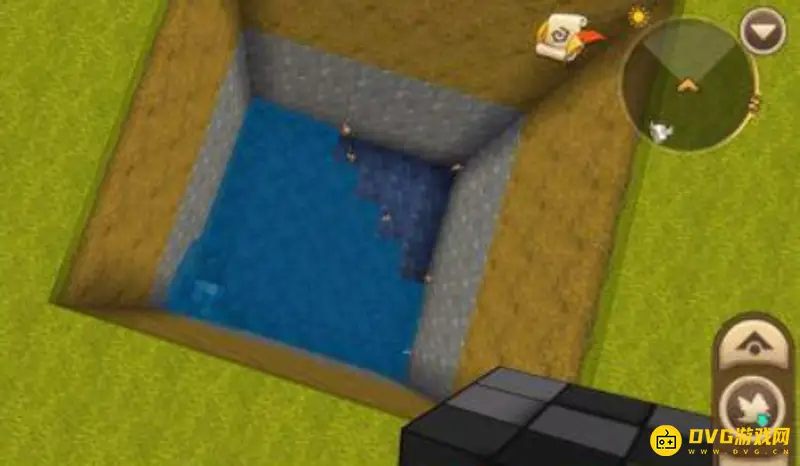 《迷你世界》水池填满技巧