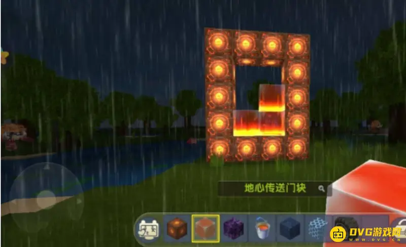 《迷你世界》地心门制作方法详解