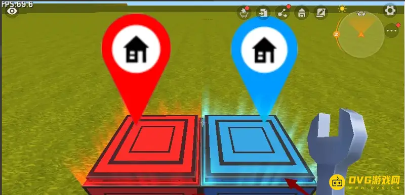 《迷你世界》红蓝出生点设置方法