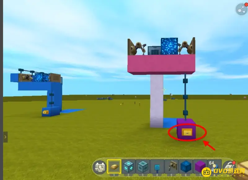 《迷你世界》简单电梯制作教程