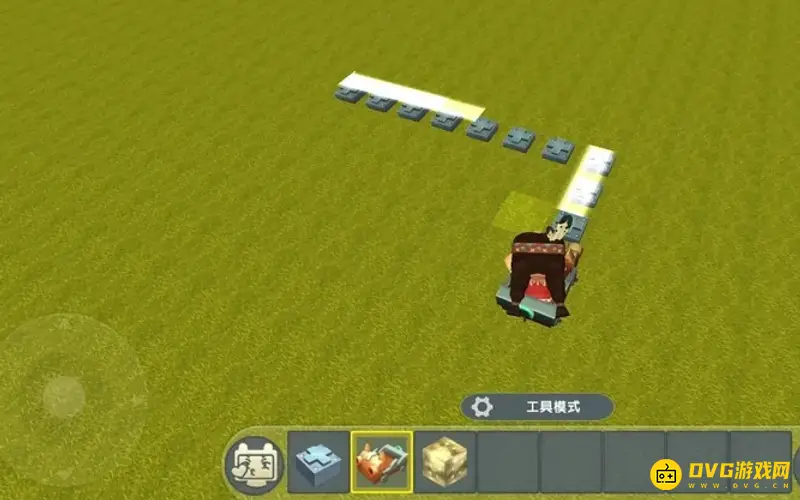 《迷你世界》怎么做火车