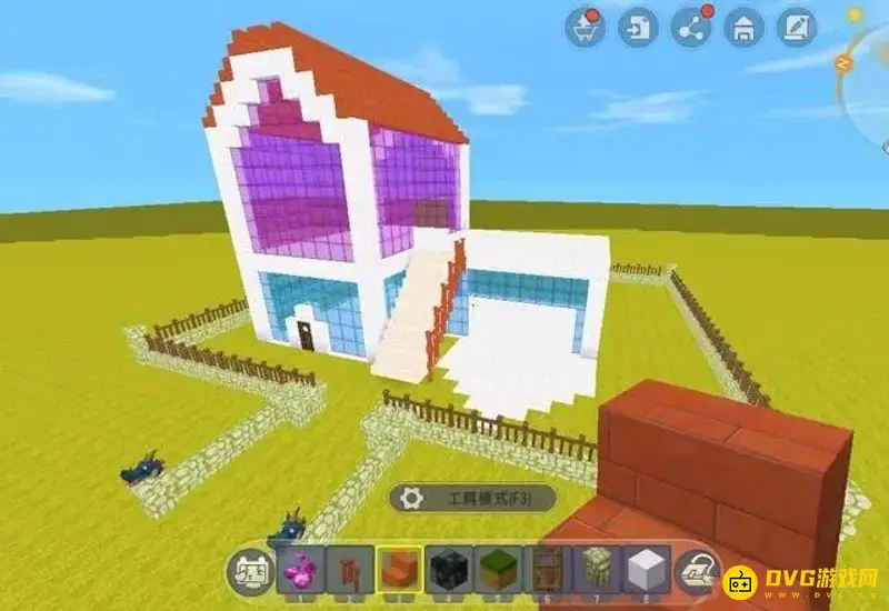 《迷你世界》美丽奢侈大别墅建造指南