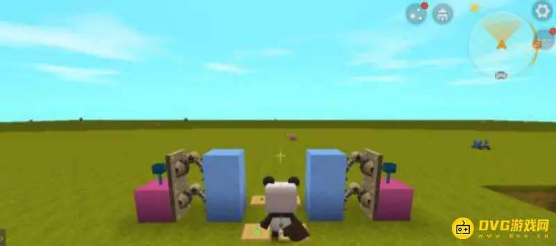 《迷你世界》机械臂制作自动门详解