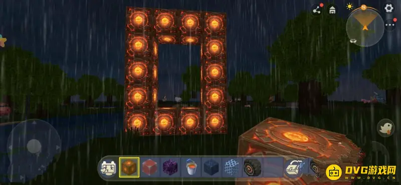 《迷你世界》新版地心门制作方法详解