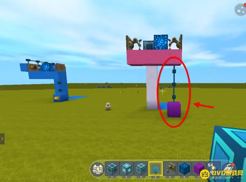 《迷你世界》简单电梯制作教程