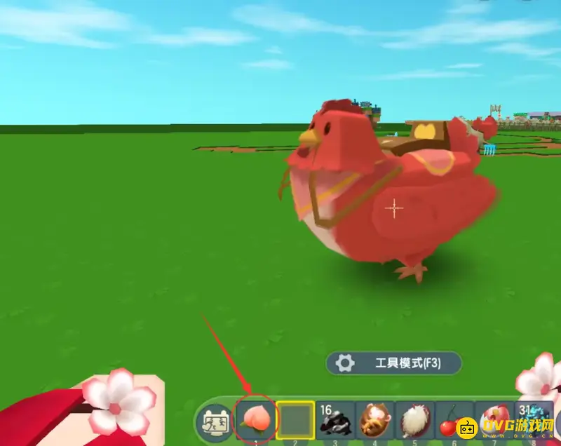 《迷你世界》飞鸡骑乘方法详解