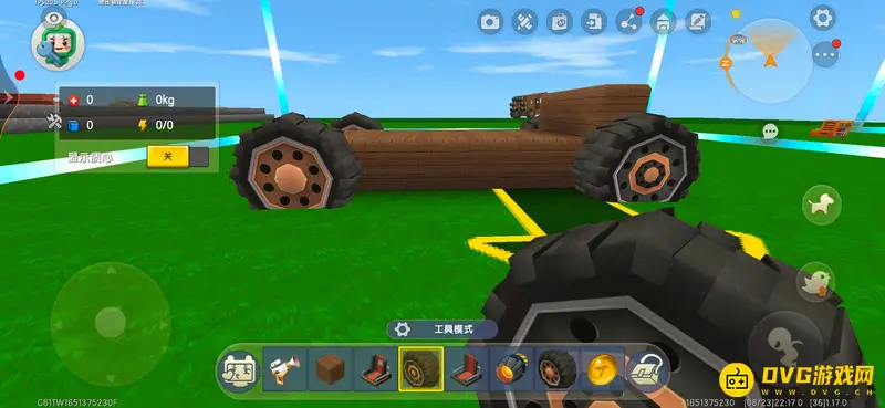 《迷你世界》中怎么做车