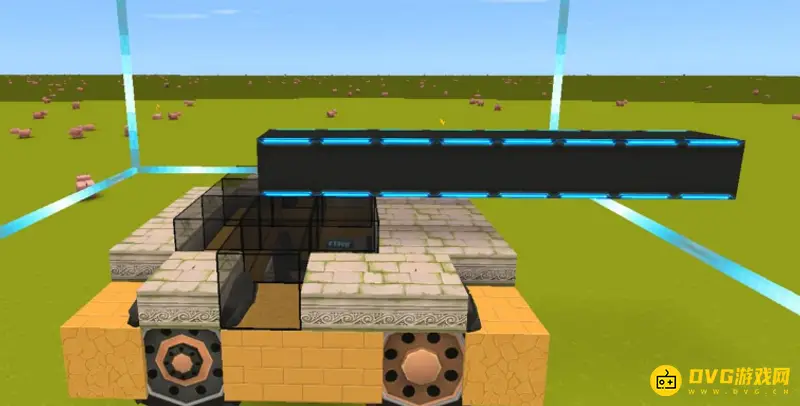 《迷你世界》2023春节版坦克制作教程