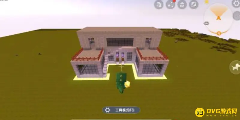 《迷你世界》简易小别墅建造指南
