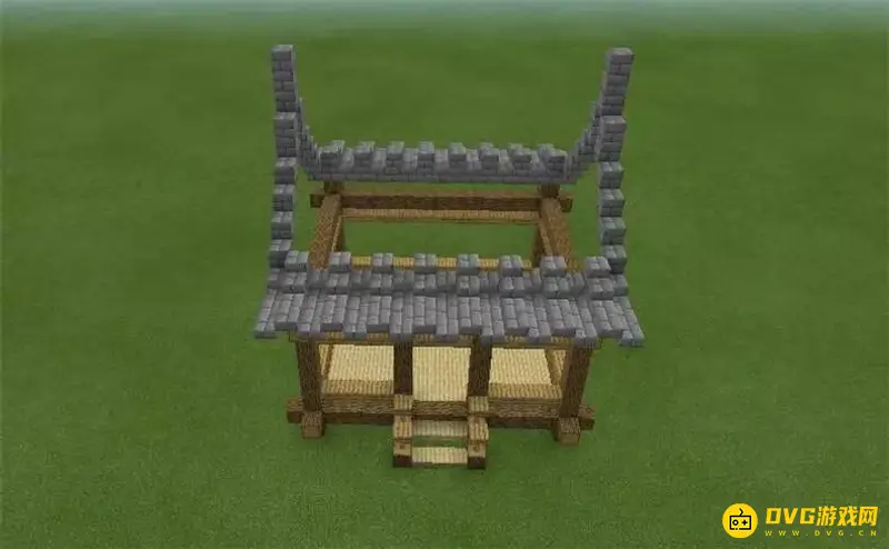 《迷你世界》古风屋檐制作教程