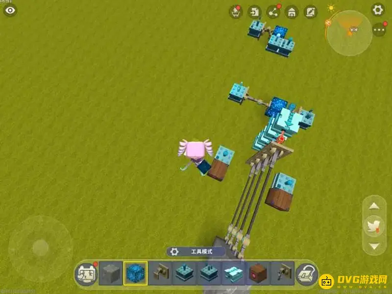 《迷你世界》全新电路版本自动门制作指南